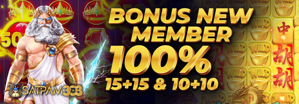 Bonus New member 100 Persen - Satpam303